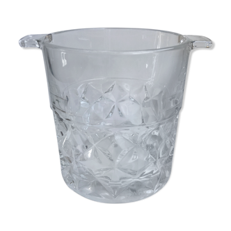 Ice bucket / 70s crystal ice cubes