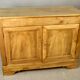 Louis Philippe XIXth buffet in blond walnut