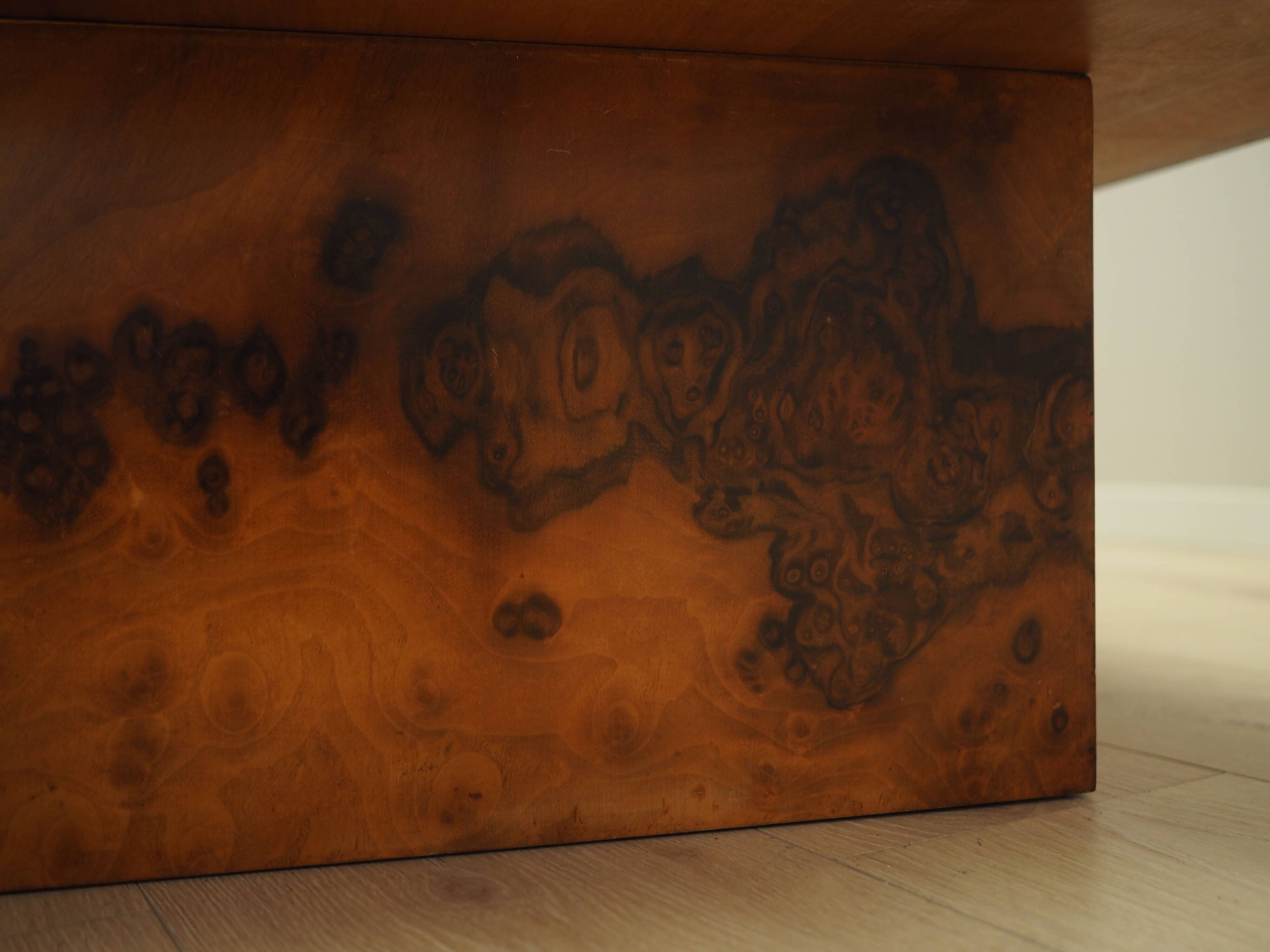 Walnut coffee table, Danish design, 1960s, production: Denmark