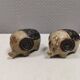 Ceramic elephants as salt and pepper sets made for Danish Søholm 1970-80s