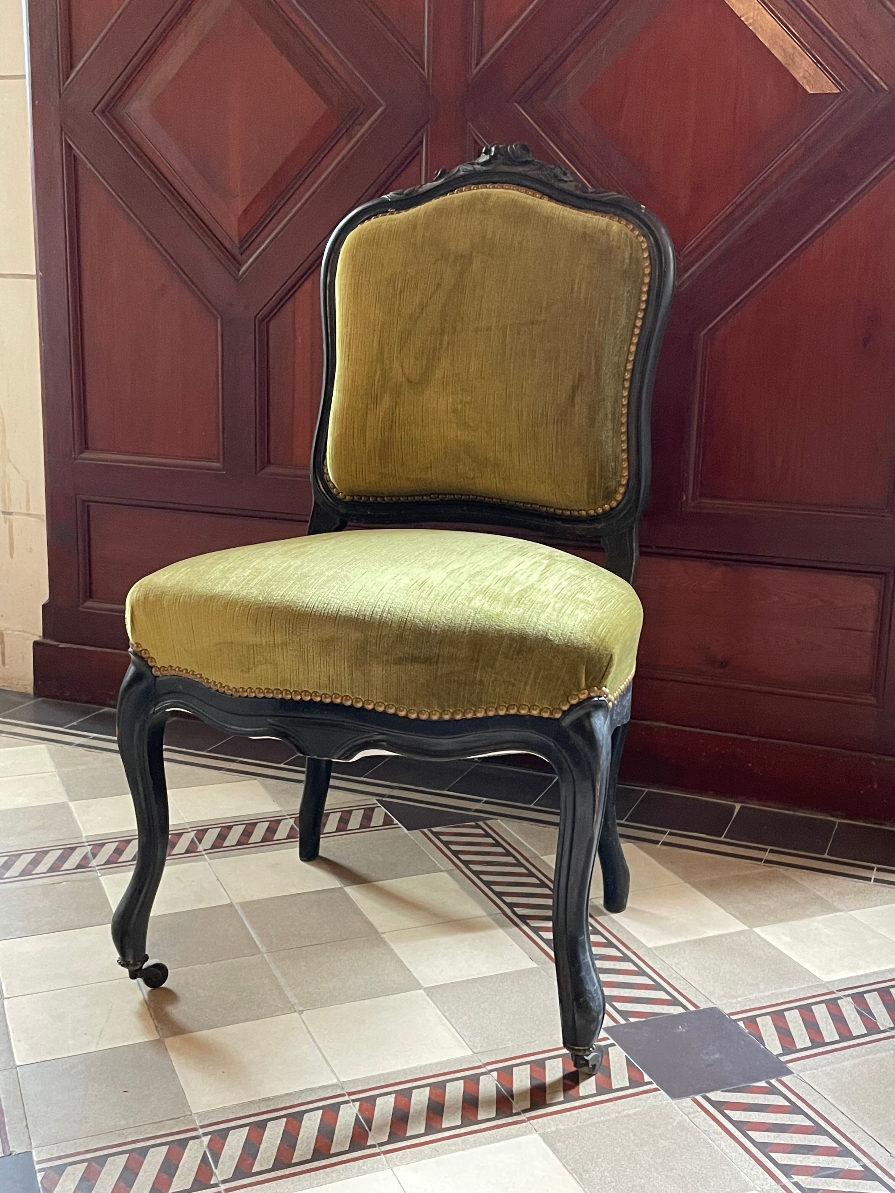 Napoleon III bench and chairs