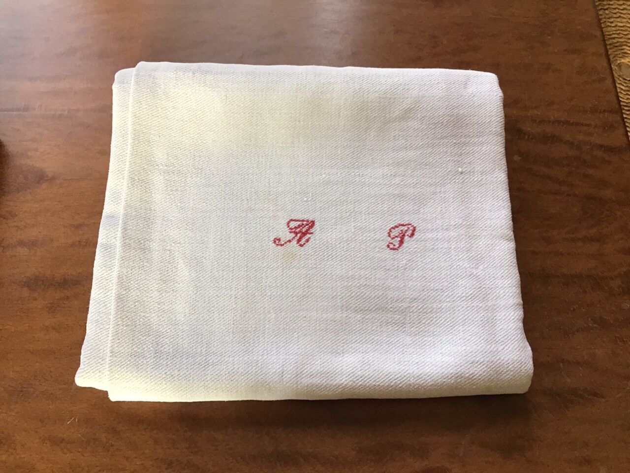 Hemp farm tablecloth