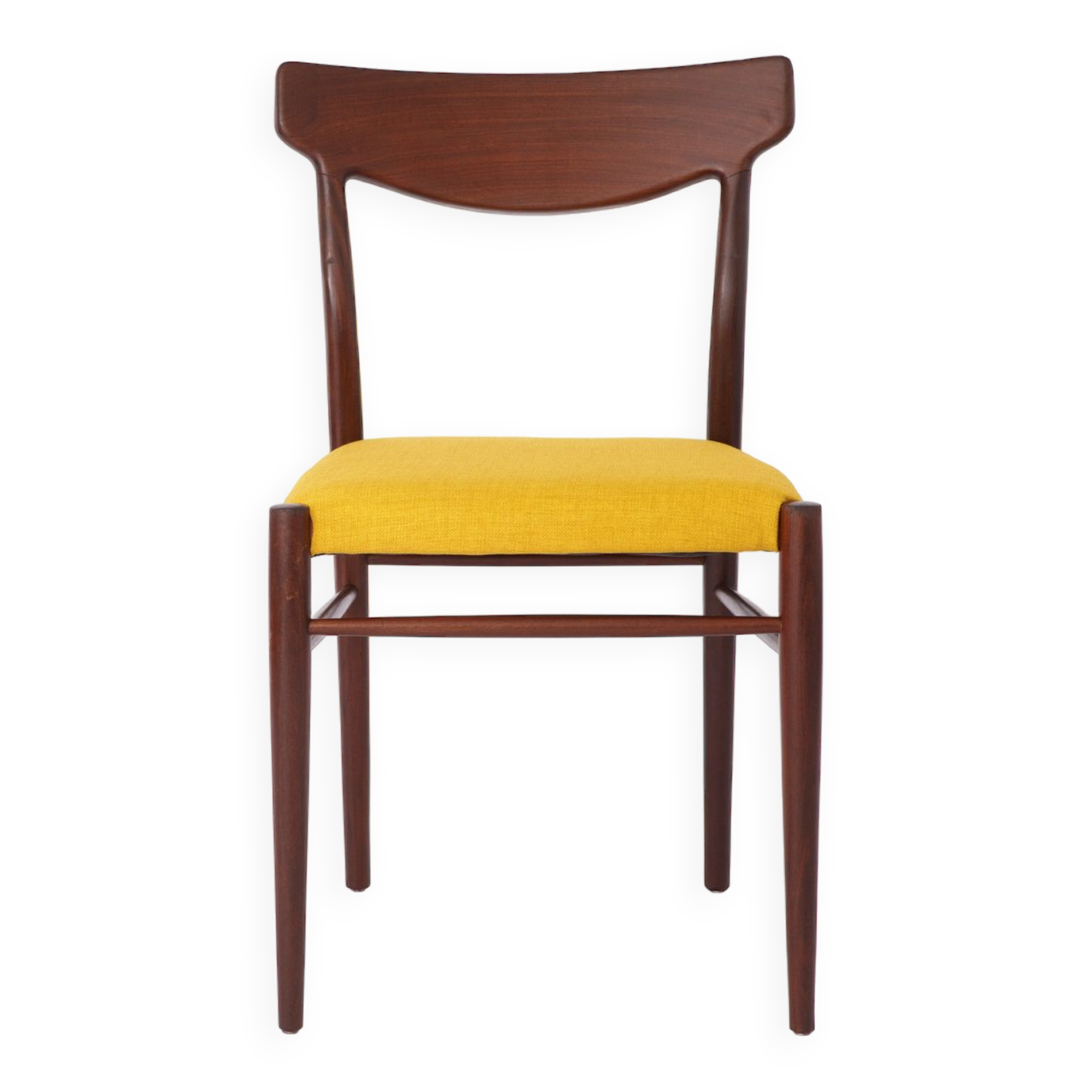 Midcentury Teak Desk Chair Lübke 1960s Vintage
