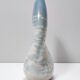 Lacquered and Airbrushed Ceramic Centerpiece /Vase Model Nr 182/2 by Vibi,