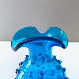 Vintage vase turquoise, pop art, 70's