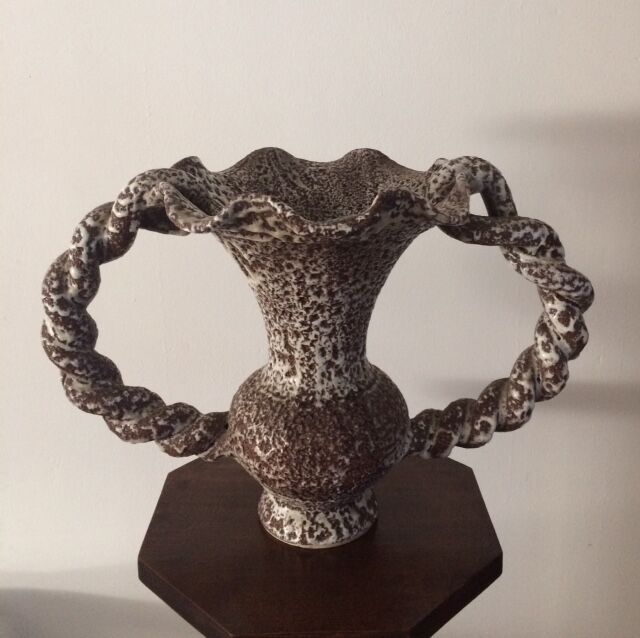 Vase Vallauris Marius Giuge "fat lava" 1960