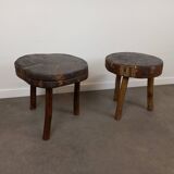 Brutalist Side Tables