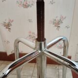 Tabouret d'atelier rond et réglable