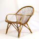 Fauteuil rotin des années 60-70