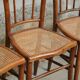 Series of 6 bistro chairs from the 1930