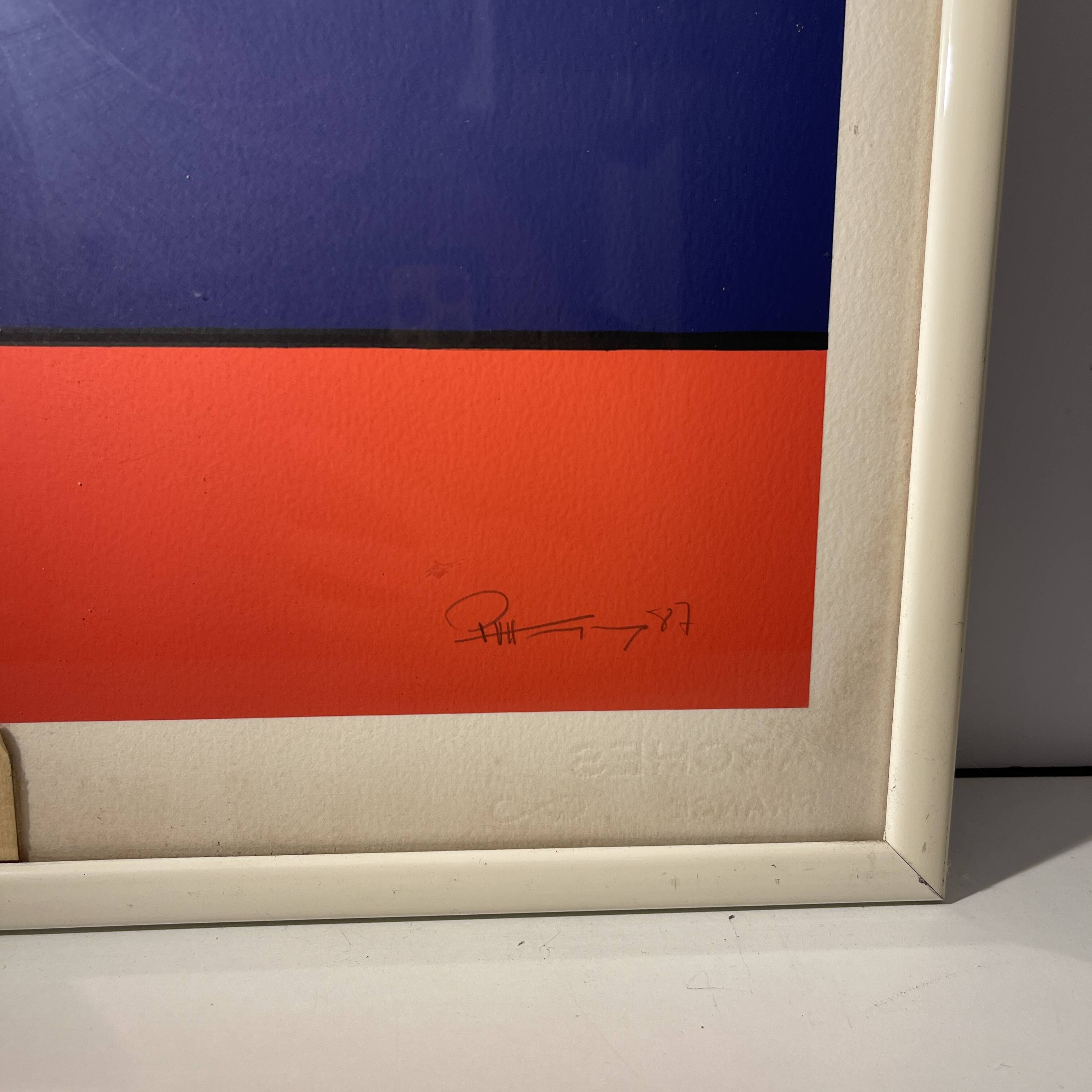 Silkscreen 'IPPA' Pop Art, Paul Van Hoeydonck, N42/110, 1987