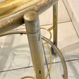Round rolling table