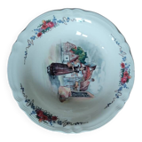 Deep dish, large deep plate