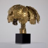 Lamp "palmier" maison jansen