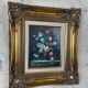 Still Life late 19th century A.Vianni Oil on Wood