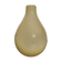 Vase Murano en verre crème vintage 30 cm