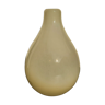 Murano vase in vintage cream glass 30 cm