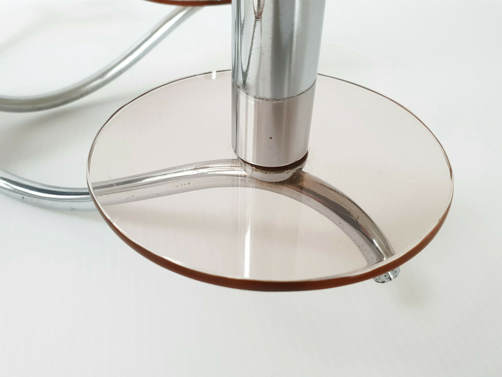 Lustre art déco vintage 1930 chrome
