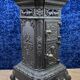 Beautiful cast iron stove, pagoda model, from Varigney in Haute Saône