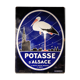 Plaque émaillée Potasse d’Alsace