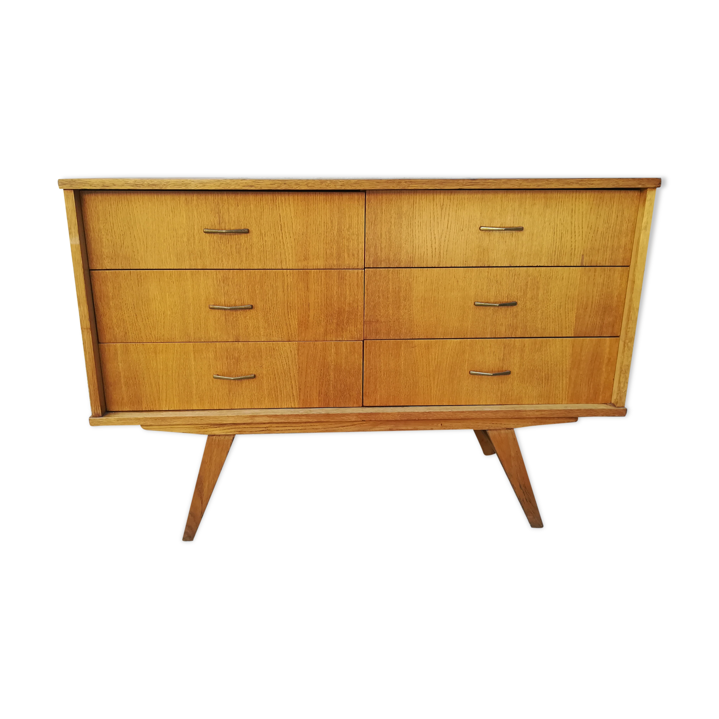 Six-drawer chest of drawers