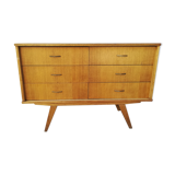 Six-drawer chest of drawers