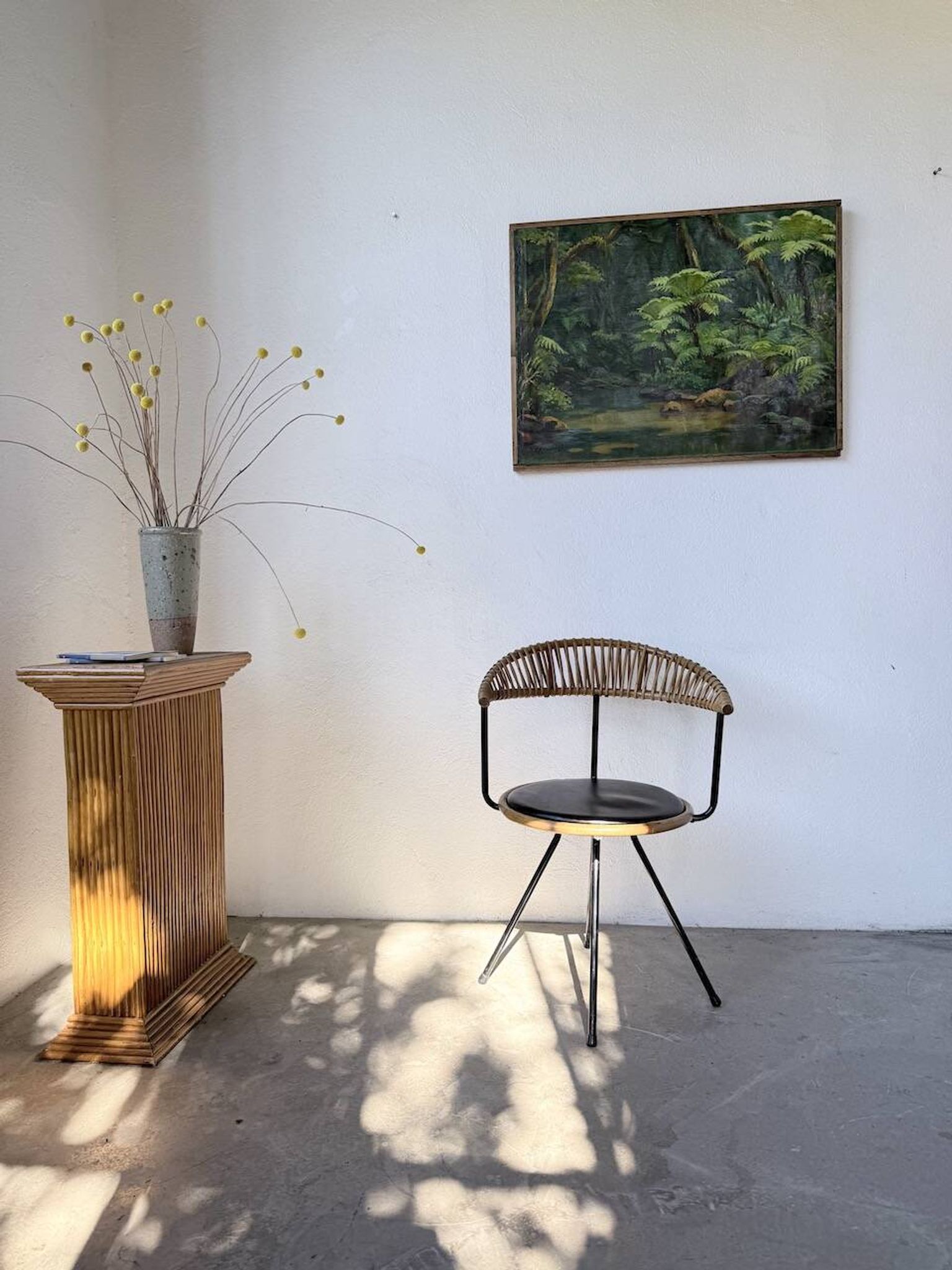 Rattan chair Dirk Van Sliedregt