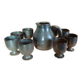 Vintage Orangeade Coffee Service In Ceram Arts Stoneware