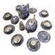 Service a cafe and tea in english porcelain by copeland spode, italy pattern.