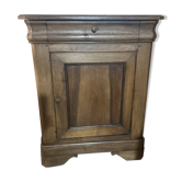 Walnut confiturer in the Louis Philippe style.