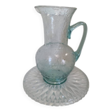 Glass carafe pitcher