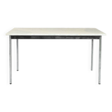 Large Carrara marble table / desk by Florence Knoll “Model 1500” created in 1956