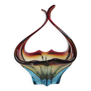 Vide-poche en forme libre - bordeaux