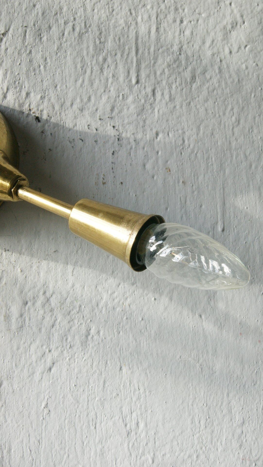 Lampe Spoutnik en laiton italien