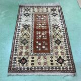 Tapis iranien en laine fait main - L=1m47 l=91cm