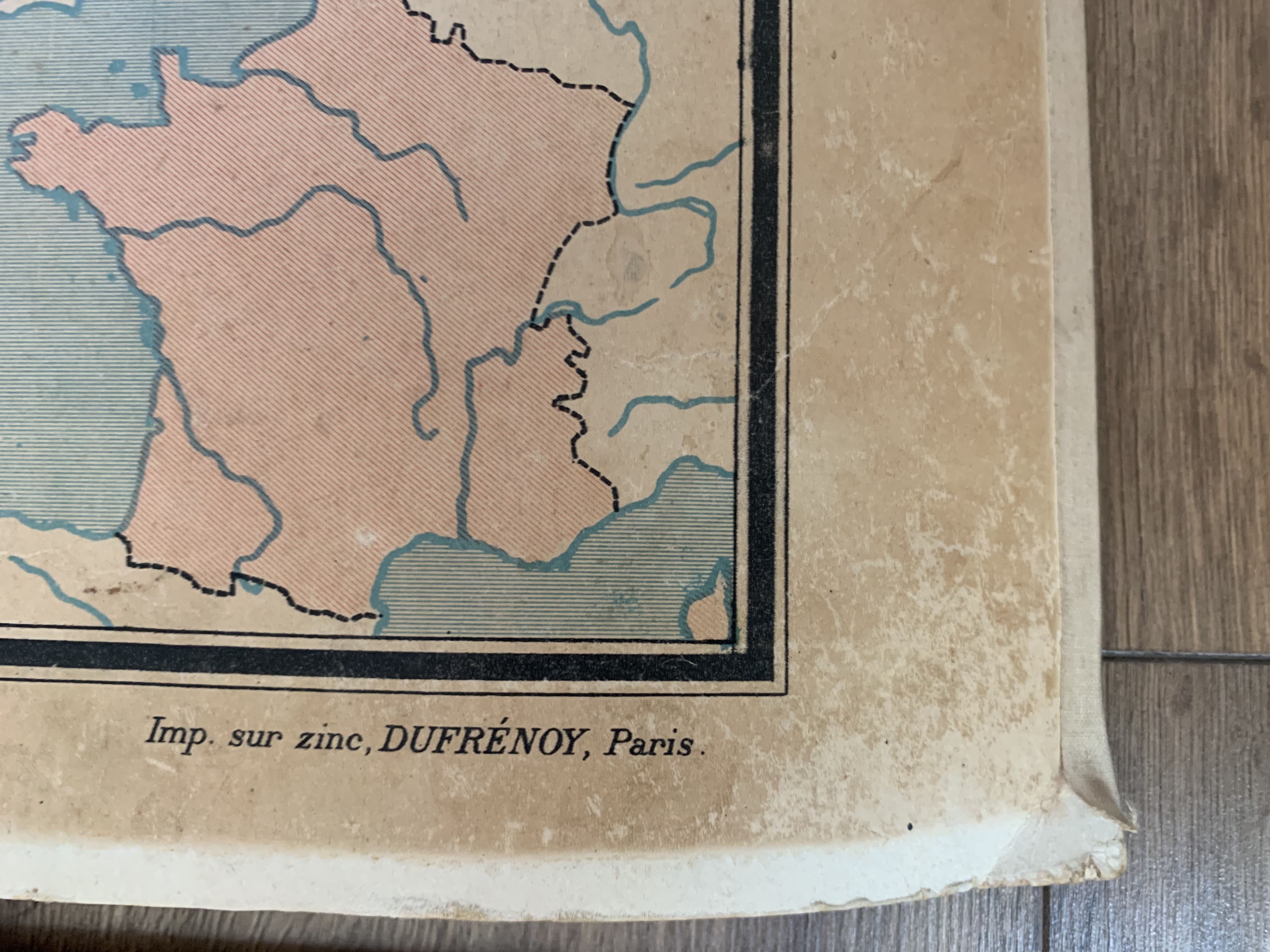 Old map Political Africa - n°17 and 17 bis by Vidal Lablache