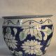Blue flowerpot