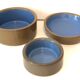 Set of 3 english ceramic ramekins