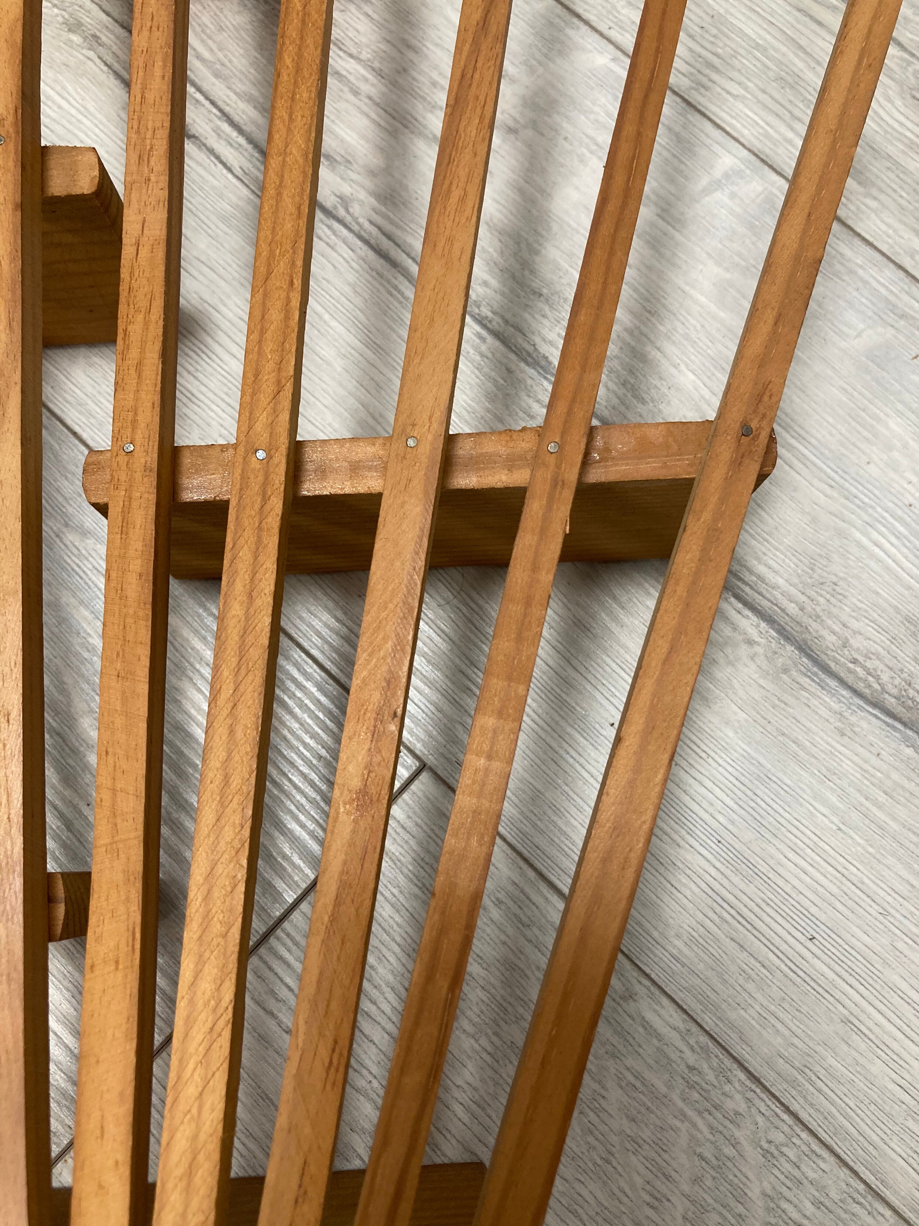 Pair of vintage wall shelves