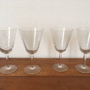 Service verres cristal.