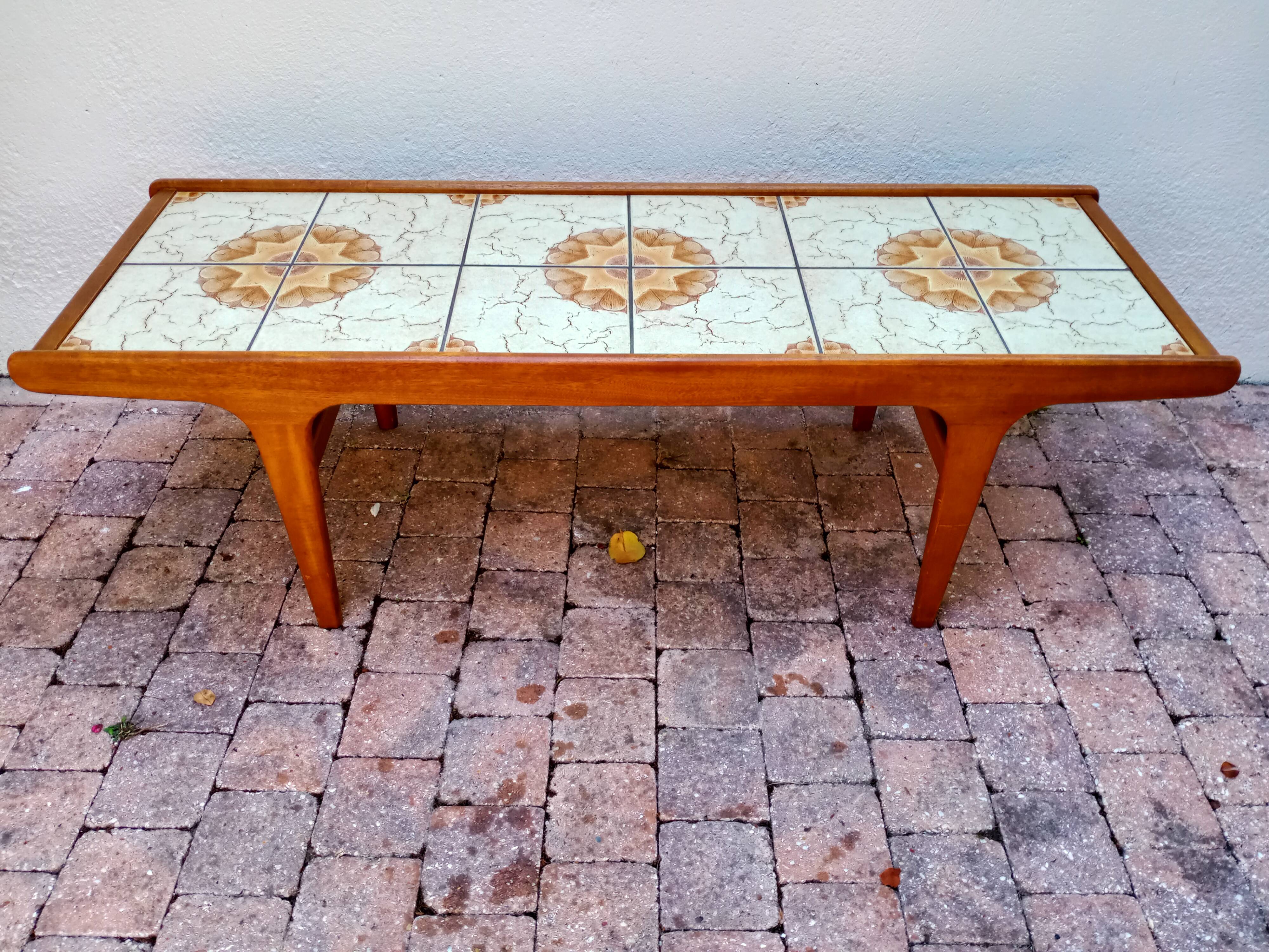 Ceramic vintage coffee table