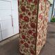 Wardrobe - wardrobe - Old - Wood - Floral Fabric - Artisanal
