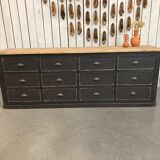 Old cabinet with 12 drawers