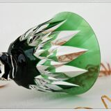 Series of 3 wine glasses from the Rhine Roemer St Louis Crystal model Provence