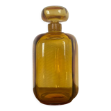 Amber glass apothecary jar