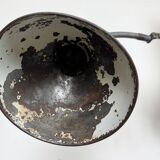 Grey Industrial Scissor Wall Lamp from Elektroinstala, 1960s