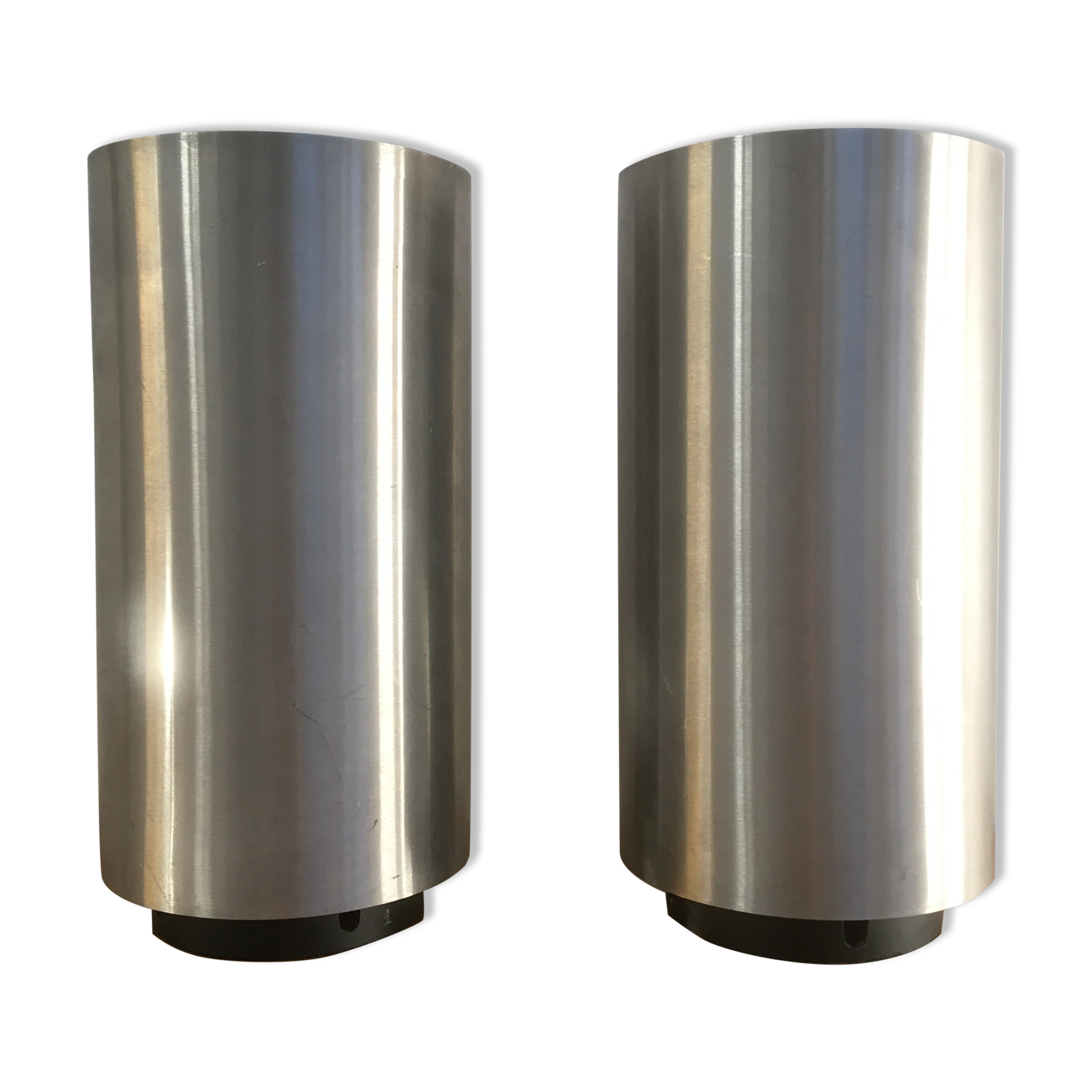 Pair of pipe lamps by René-Jean Caillette published by Parscot in 1965