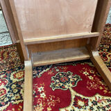 Coffee table with one vintage wooden drawer ep 50/60