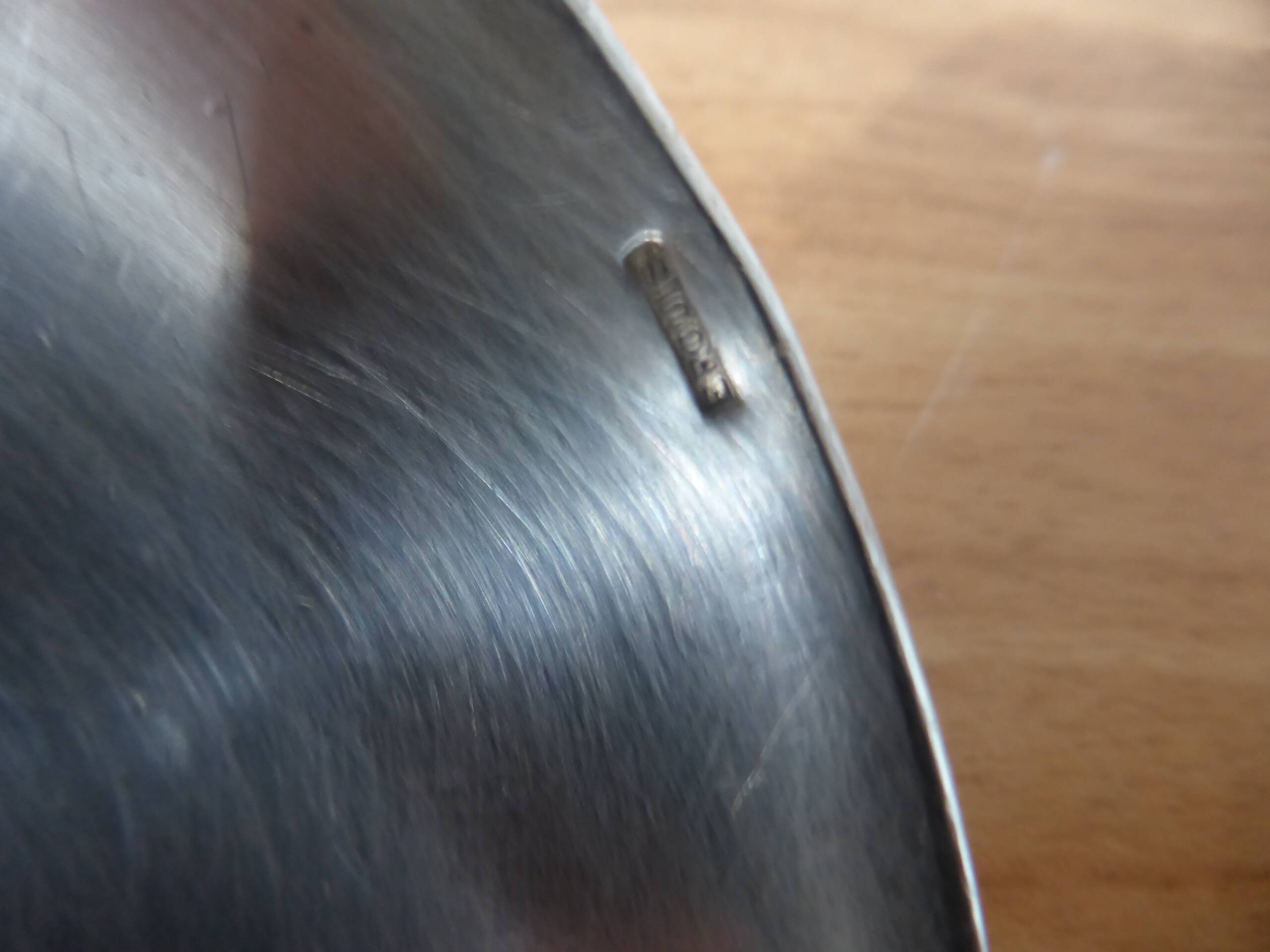 1 vintage Ercuis silver-plated metal ladle 240548
