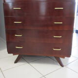 Chest of drawers  vintage compass 1970 feet